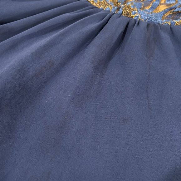 girls miss behave patterned halter top dress - Picture 4 of 4